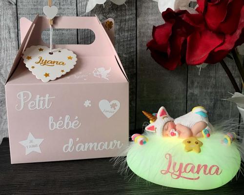 1001 veilleuses petite licorne lampe artisanale