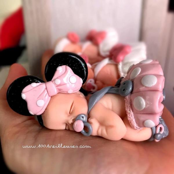 Bébé naissance - Figurine Minnie - 1001 veilleuses