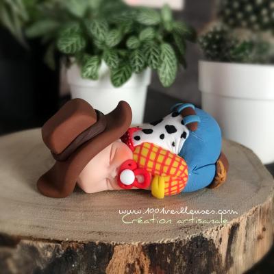Figurine bébé Woody à personnaliser - Toy story