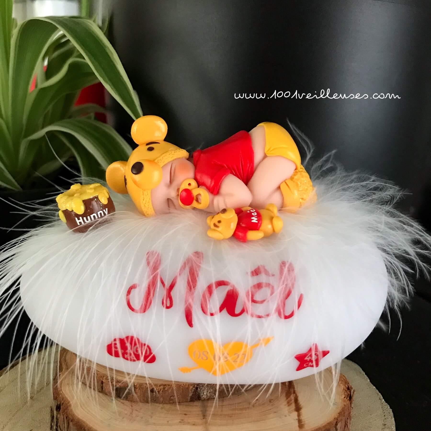 Galet lumineux bébé Winnie l ourson
