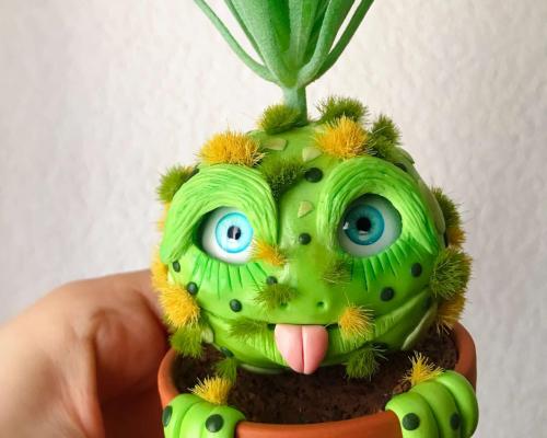 Plante imaginaire - créature fantastique adorable à offrir