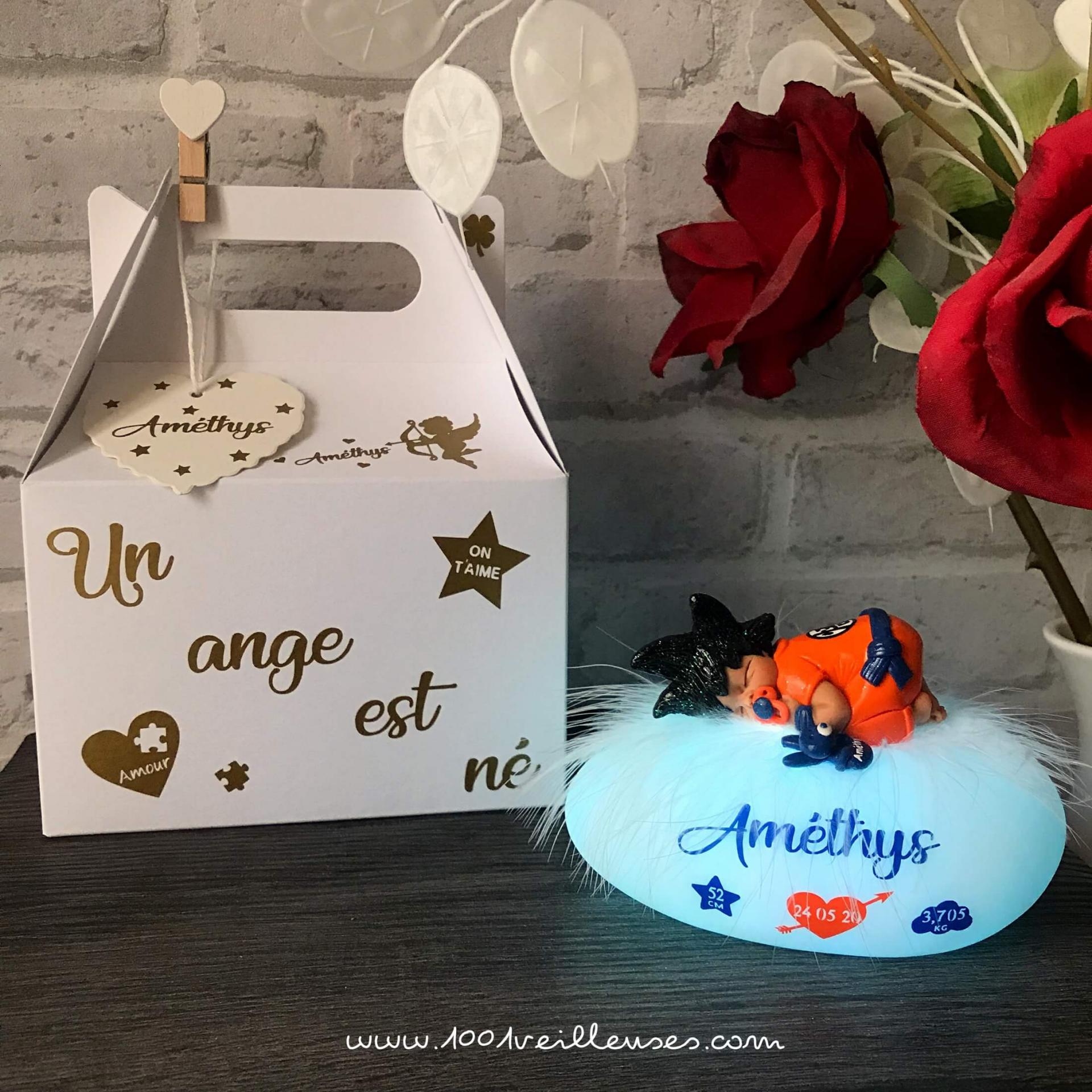 Boite cadeau avec bebe sangoku
