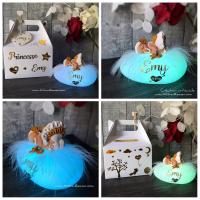 Night light personalized baby gift for a girl