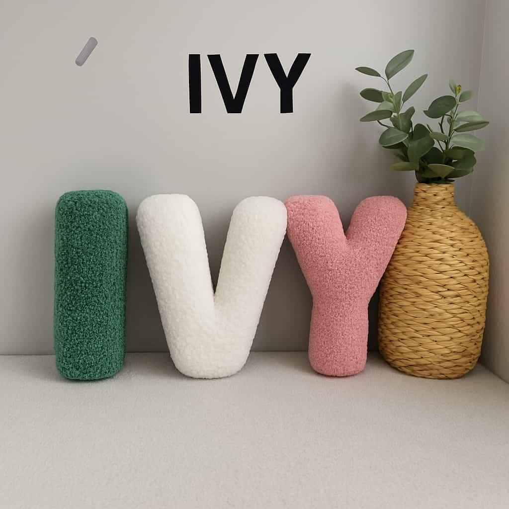 Lettres géantes Ivy