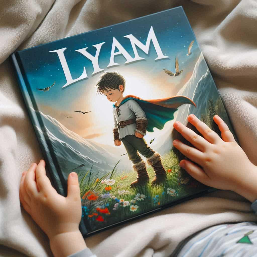Livre personnalise avec le prenom lyam