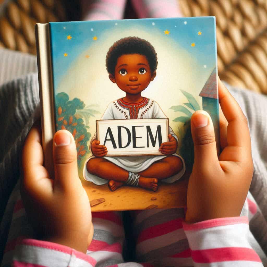 Livre personnalise pour enfant avec le prenom adem