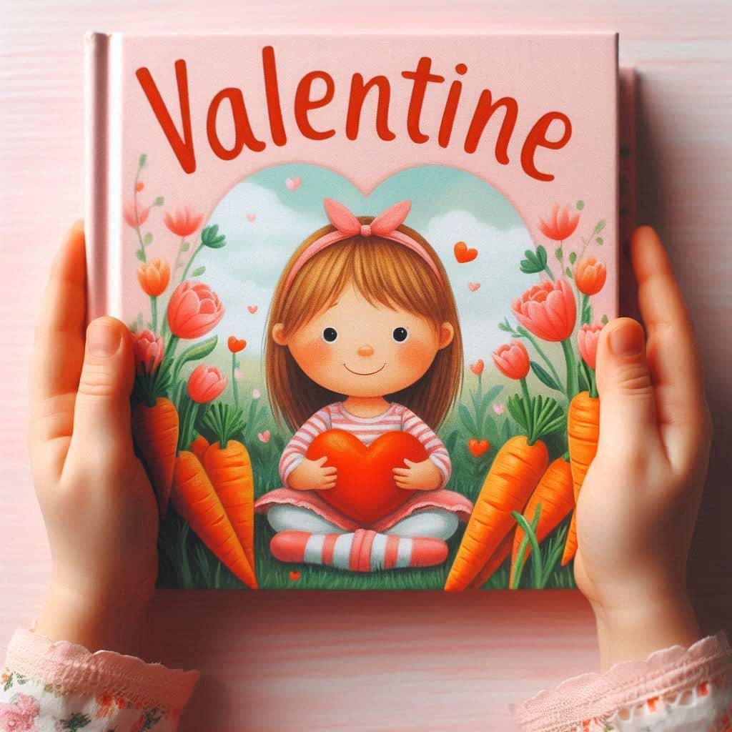 Livre personnalise pour enfant avec le prenom valentine