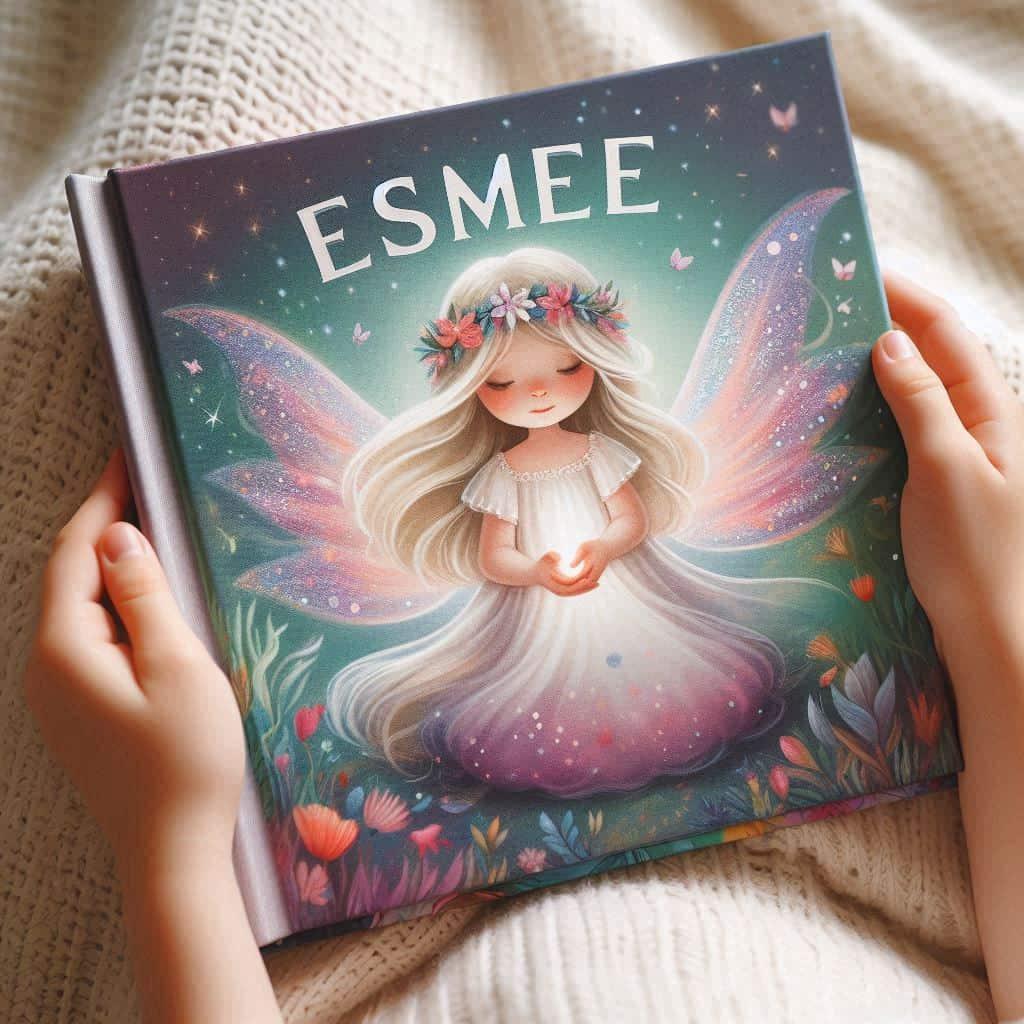 Livre personnalisee enfant prenom esmee theme fee