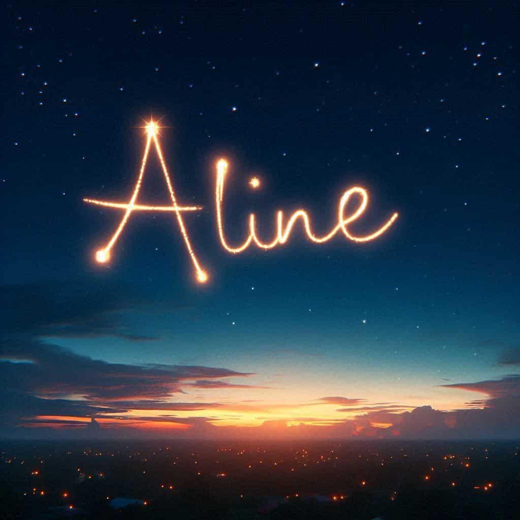 Prenom aline signification et origine