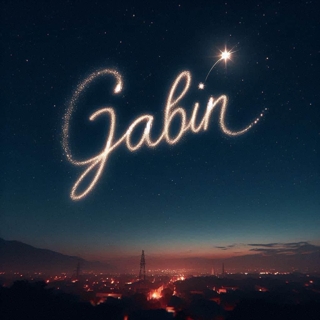 Prenom gabin signification origine caractere etymologie gabin ecrit dans le ciel