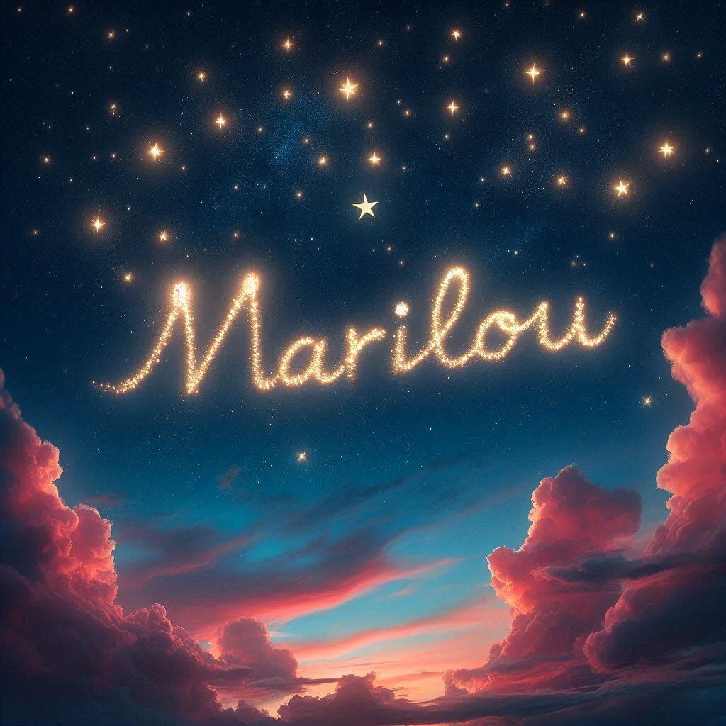 Prenom marilou signification et origine