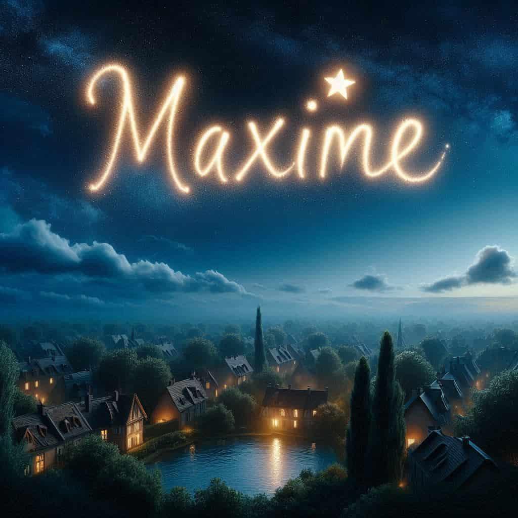Prenom maxime signification et origine