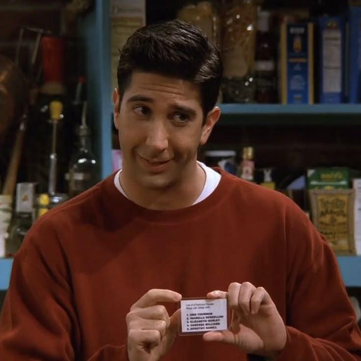 Ross personnage friends