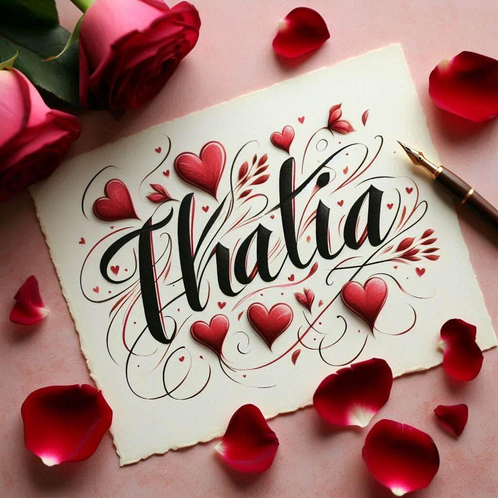 Thalia en amour