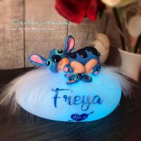 Veilleuse Stitch artisanale