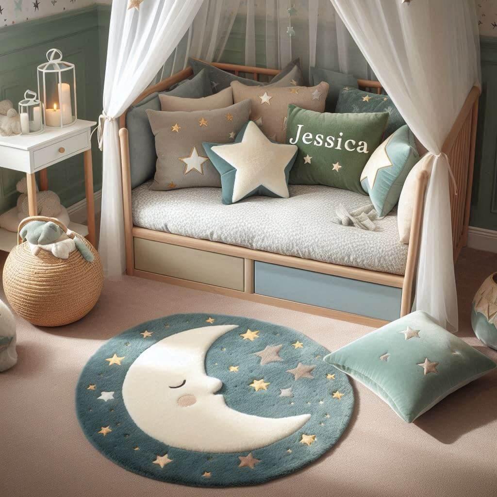 chambre fille, tendance 2025, prénom jessica