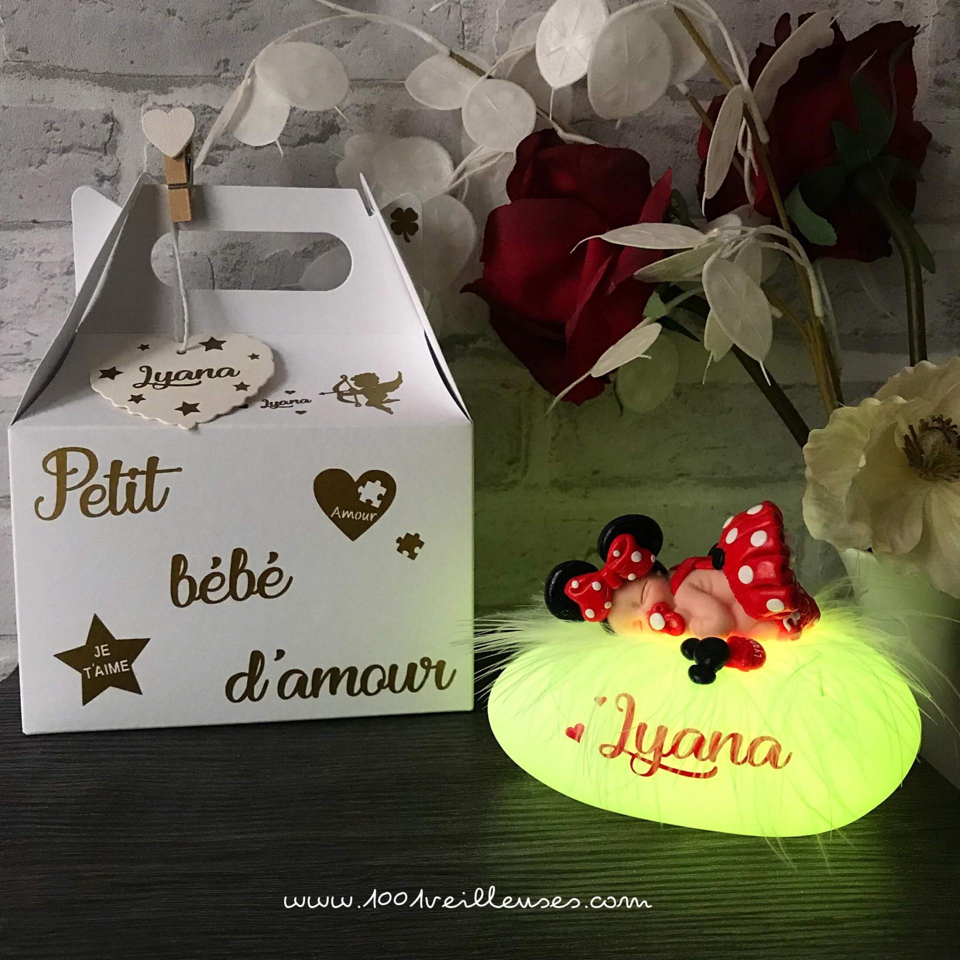 Veilleuse bebe minnie 1