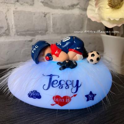 Veilleuse personnalisable bebe psg
