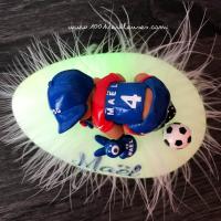 Veilleuse personnalisee bebe foot psg